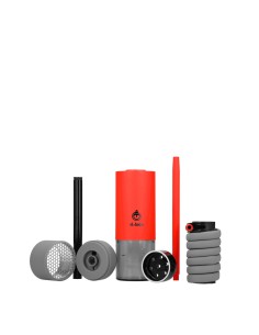 EL-BADIA P1 shisha pipe Red 2