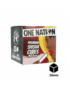 Kάρβουνα Ναργιλέ One Nation 26mm 1kg