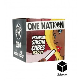 Kάρβουνα Ναργιλέ One Nation 26mm 1kg